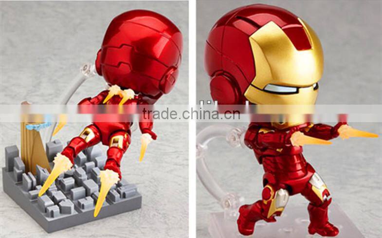 Movable PVC mini cartoon 3d figure