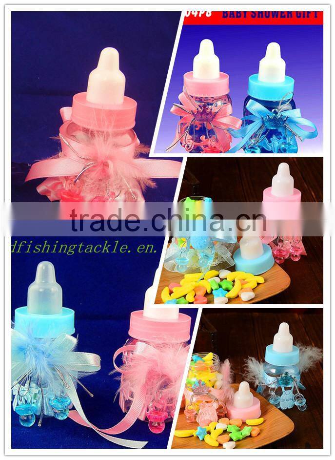 China maufacturer PE plastic feeding bottle for baby party