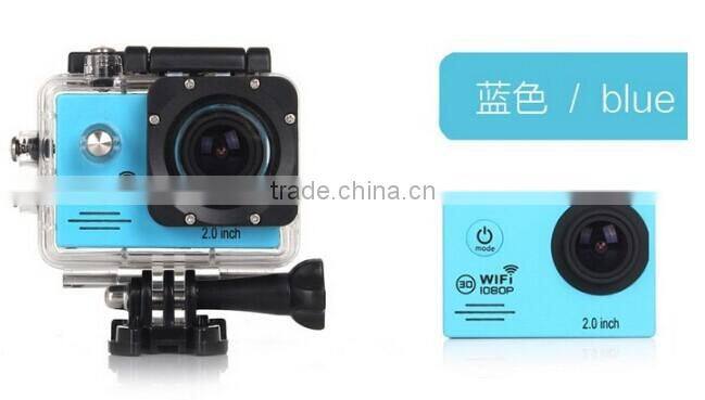 High Resolution Waterproof full hd 1080p WIFI sport camera