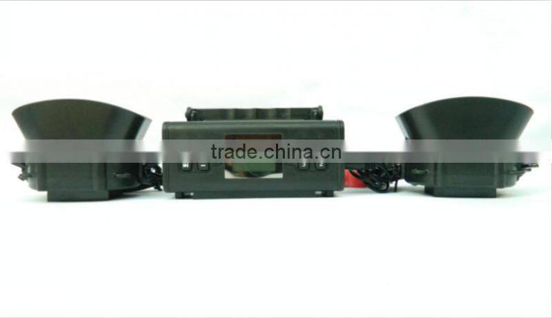Outdoor electronic bird decoy for hunting with heat dissipation system