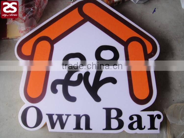 outdoor 3d letters acrylic signs