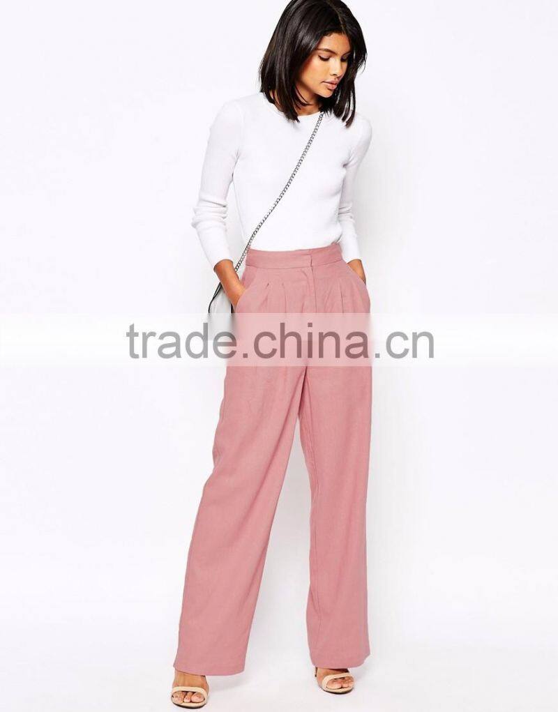 Daijun oem harem pants wholesale india linen pants wholesale ruffle pants for adults