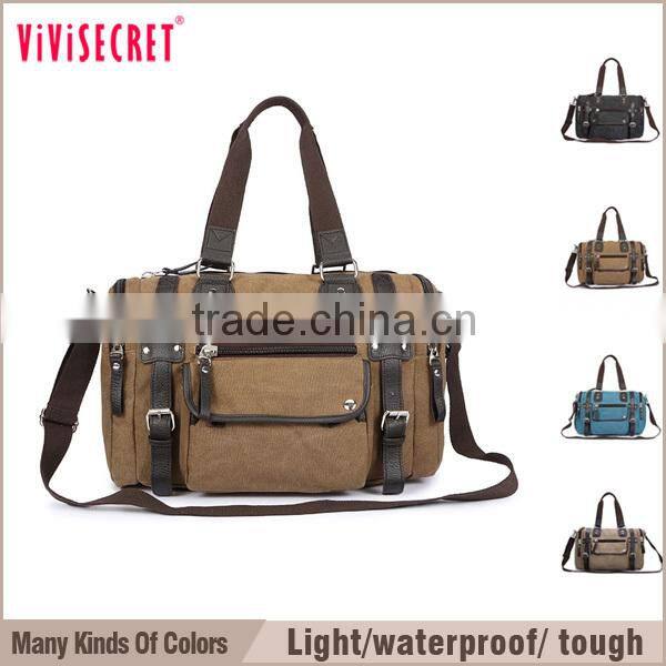 vivisecret Unisex Vintage One Cross Strap Canvas Messenger Bag