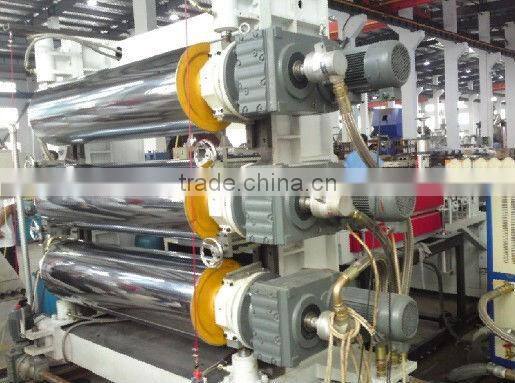 Automatic PVC Coil Mat Machine / PVC Spinning Carpet Extrusion Line