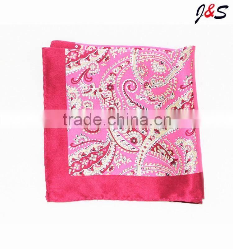 Hot selling silk pocket square, silk pocket square, pocket square woolWPF321