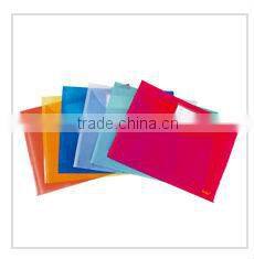 A4/A5 Transparent Clear PP Buckle File Pocket/File Bag with Button