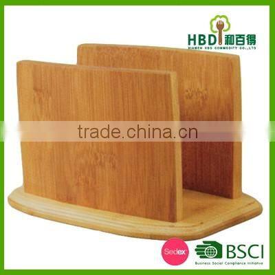 Best quality bamboo napkin holder /handmade napkin holders