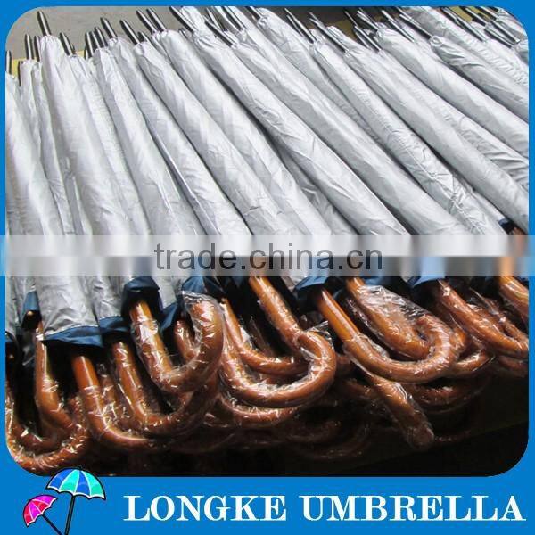 8 panels navy color and grey color auto open golf umbrella