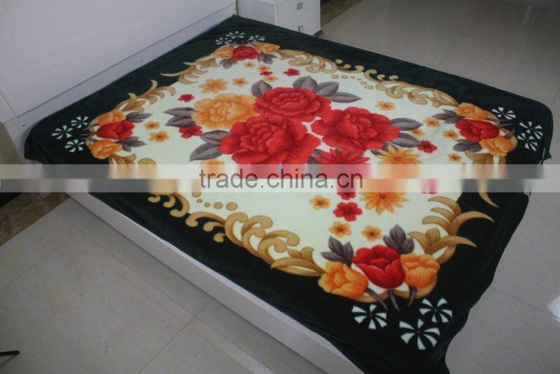 100% polyester 2-ply super soft mink baby toys promotion blanket