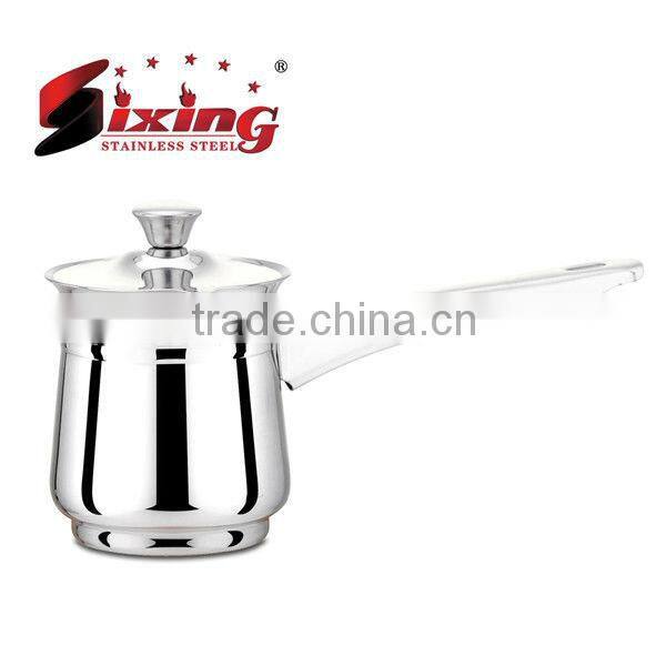 Stainless Steel Milk Pot/Butter Pot/Milk Boiling Pot With Single Handle