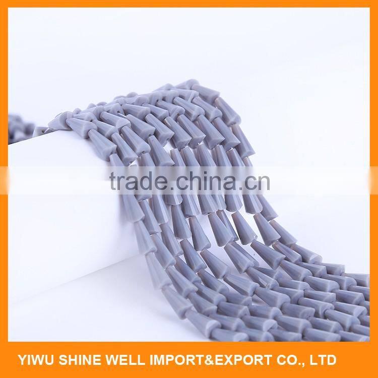 Most popular different types glass beads stone China sale