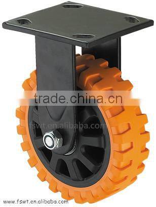 6 Inch Outdoor Scaffolding Swivel Brake Industrial PU Caster