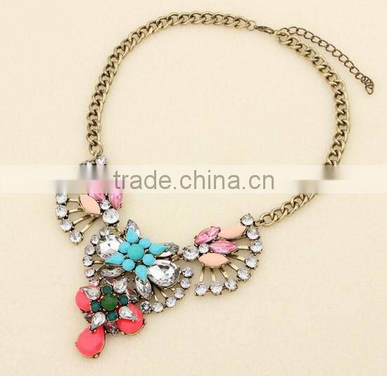 New Fashion Collar Vintage Pendant Statement Necklace Women Necklaces & Pendants Fashion Necklaces for Women 2014