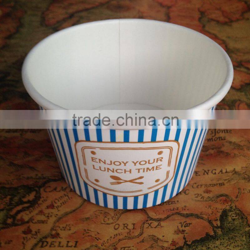 Hot Sale Disposable 250ML Wholesale Ice Cream Containers