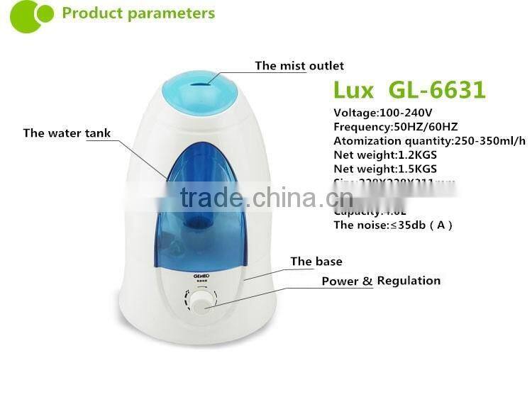 Mist maker fog lamp aroma oil diffuser GL-6631