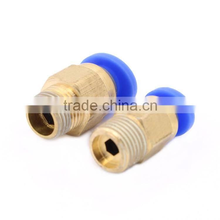 3D printer pneumatic j-head quick plug/ Remote j-head joint remote feeding pipe joint 1.75MM/3MM