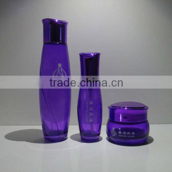 cosmetic glass bottle classical