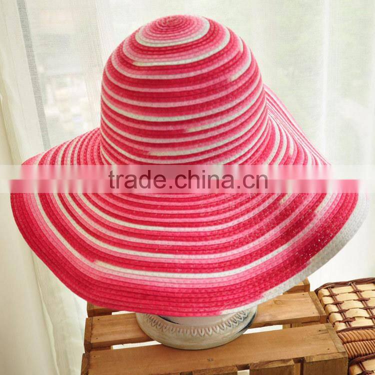 recycle 100% paper straw hat