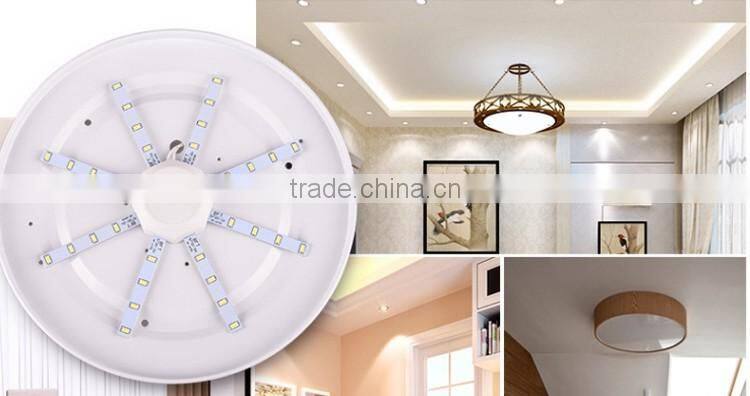 magnet SMD 2835 3mm slim Aluminum led modules for SKD LED ceiling lights 12w 18w 24w