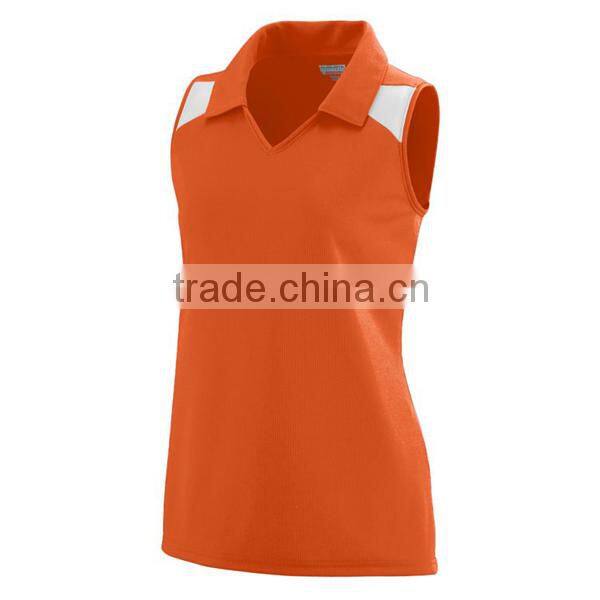 Healong sleeveless volleyball training uniforms designs