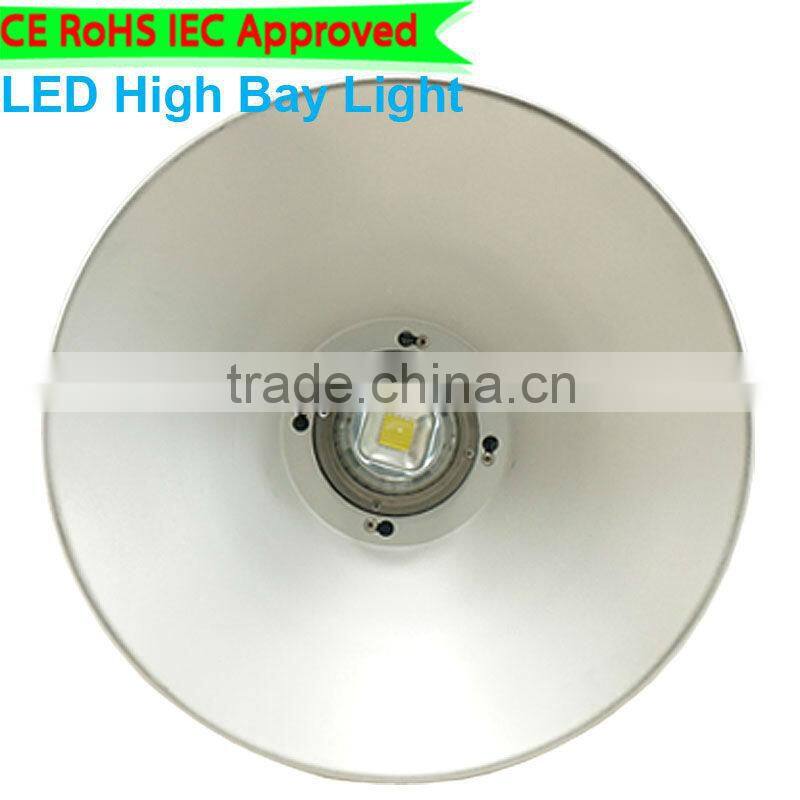 AC85-265V DC12V Hi Bay LED Warehouse Lighting 50W