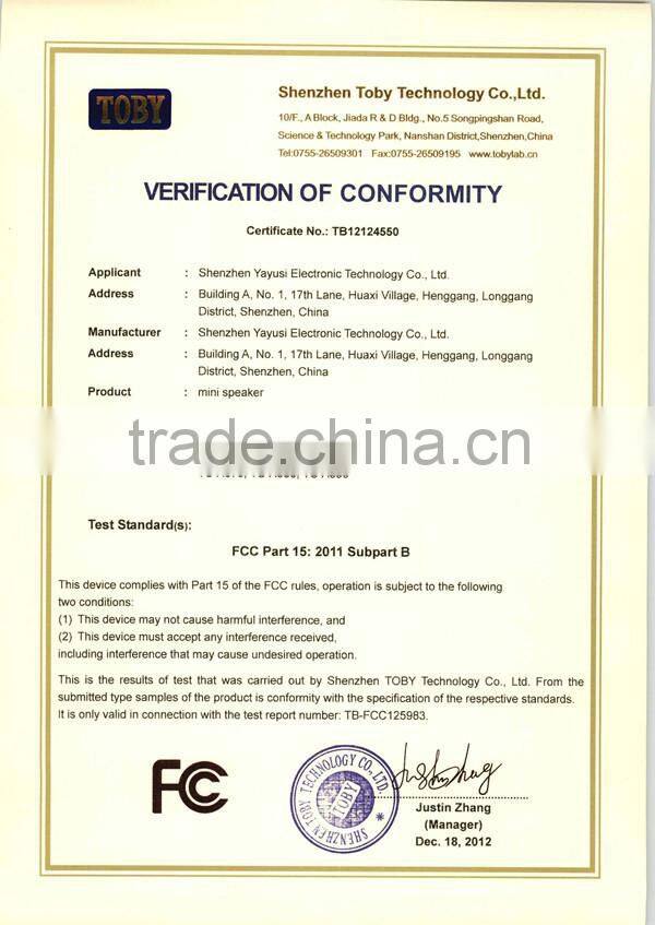 tablet stereo mini speaker