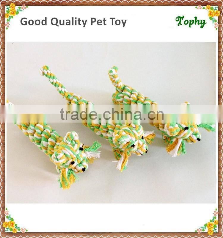 Cotton Rope with Strap A Tennis Ball Playthings Puppy Dog Toys