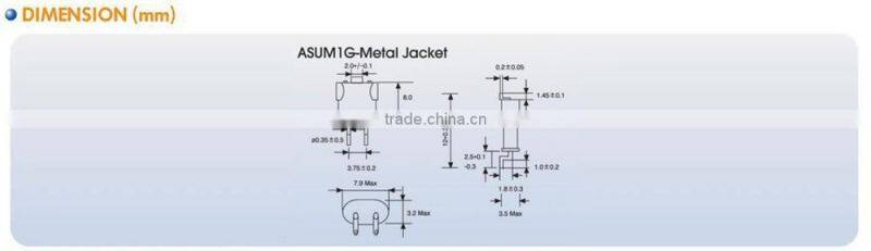 UM-1 SMD Quartz Crystal