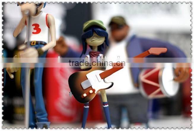 cool rock and roll band plastic action figures/oem design band action figures for decor/custom cool action figures manufacturer