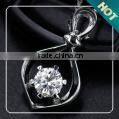 Moissanite diamond Pendant designs, 0.5CT VVS Clarity Moissanite diamond pendant set for women