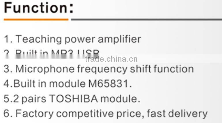 OEM ODM Digital Echo Karaoke Key Control Amplifier QQ