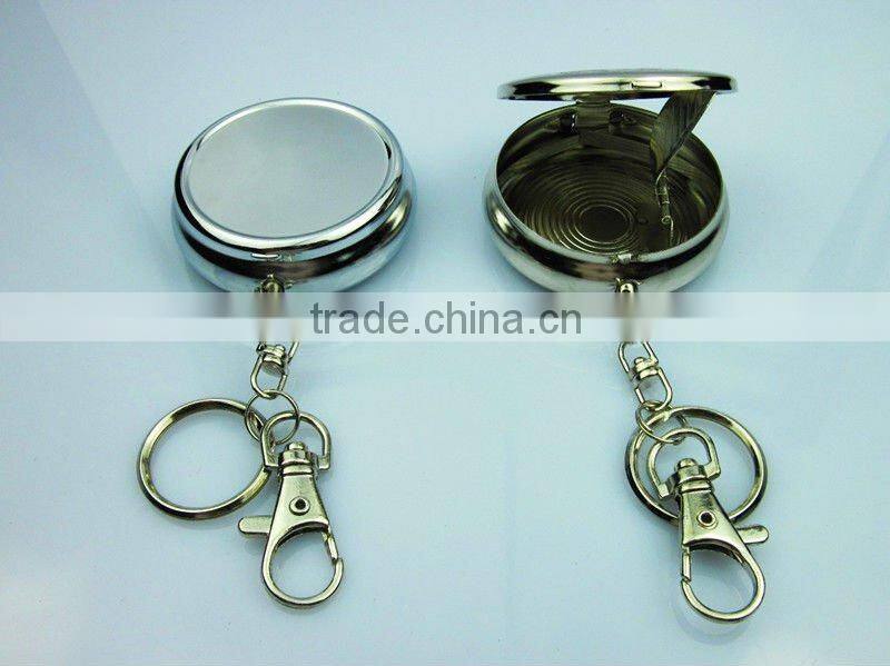 OEM Exquisite Mini Special Metal Ashtray Mini Metal Ashtray Portable Pocket Ashtray