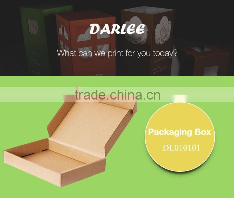 China suppliers custom standard foldable bottom corrugated carton box