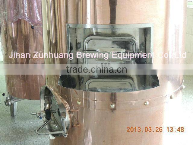 1000l red copper mash tun brewery CE OEM factory