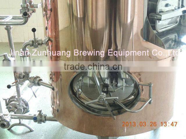 1000l red copper mash tun brewery CE OEM factory