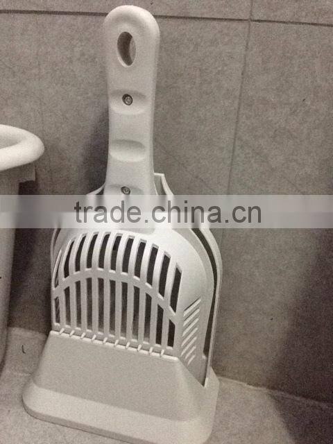 Cat kitty littter box scoop with holder Scoop and holder/Cleaning tool for cat litter