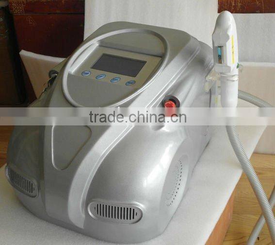 Portable ipl skin treatment system for facial hair remover