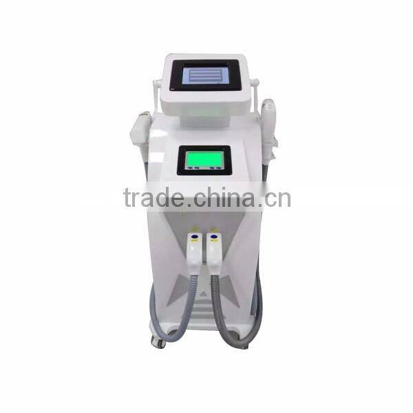 hair removal ipl elight rf laser system with q switch nd yagg laser tattoo removal VH630