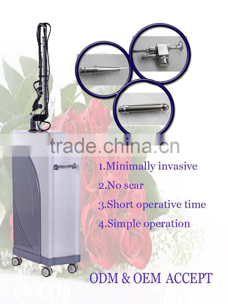 Merry christmas biggest discount! GGLT 30w CO2 Fractional laser vaginal rejuvenation machine