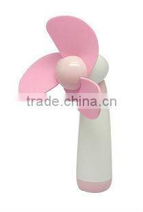 promotional gift handheld mini fan/battery operaed handy fan for kids