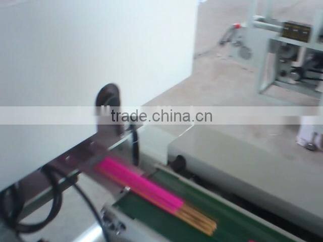 Automatic incense stick packing machine with auto count and sealing 0086-13703827012