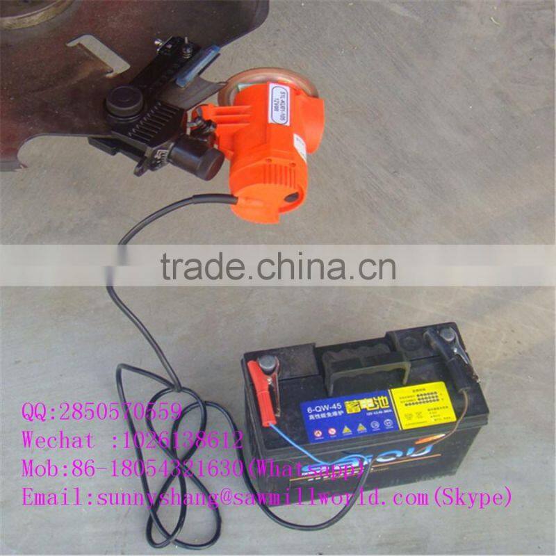 Double blade saw log computer control cabinet angle sawmill machine