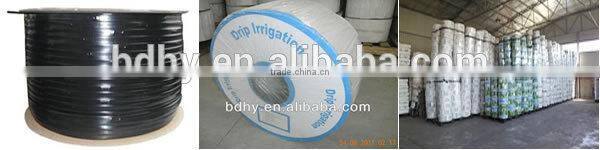 pressure compensating flat emitter tapes for drip irrigation