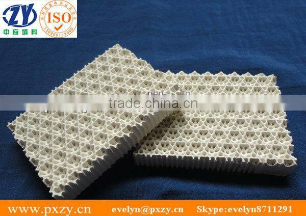 heater exchanger infrared honeycomb ceramic plate for gas boiler, grill and burner
