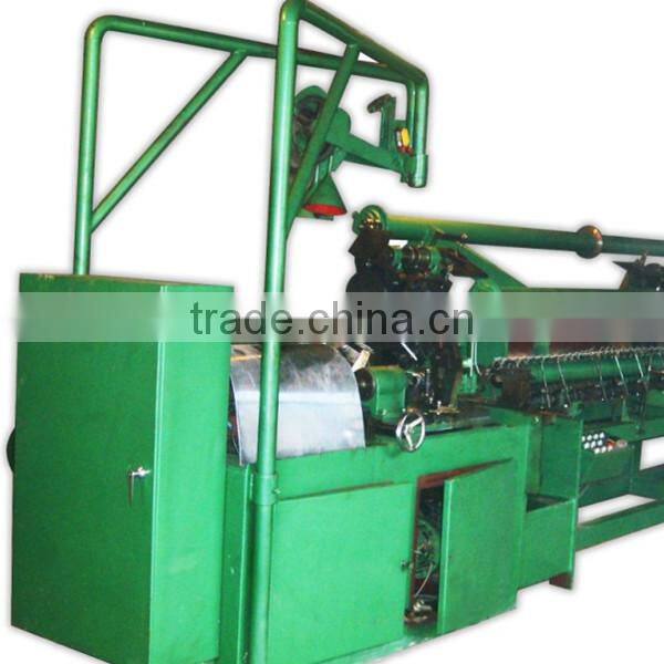 Fully-automatic chain link fence making / weaving machine