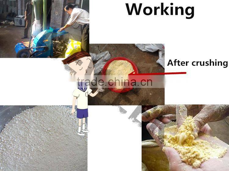 Neweek small animal fodder corn flour mill cassava grinding machine