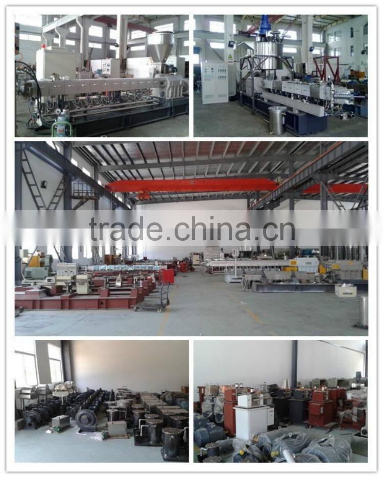 Non woven fabric filler compounding master batch extruder machinery