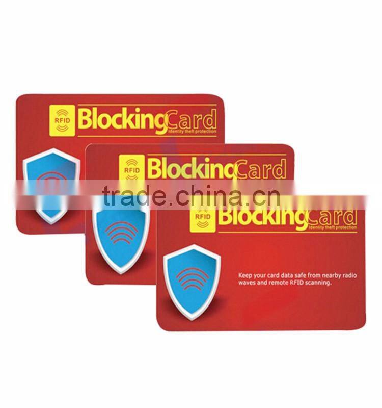 RFID shielded security Card sleeve and ID Badge Holders
