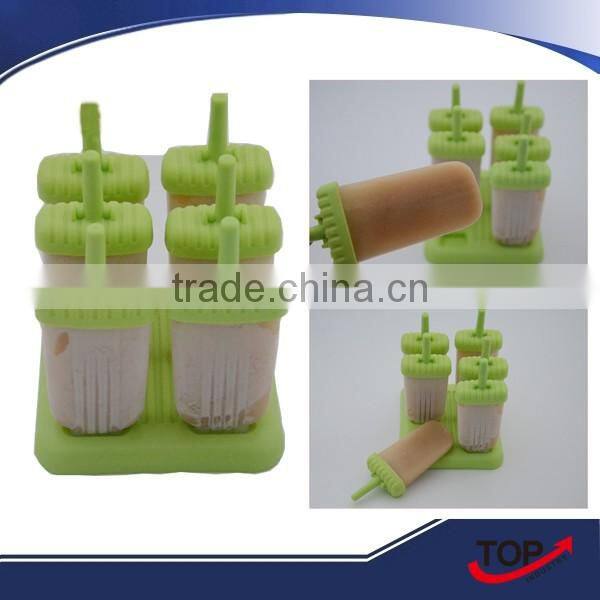 multiple shape plastic Popsicle mold