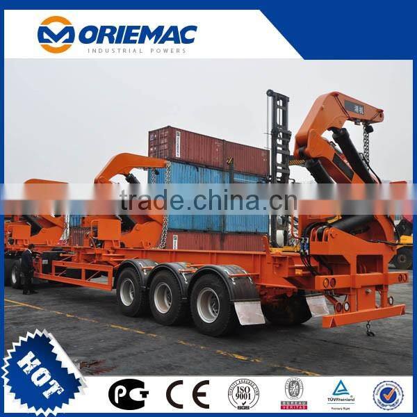self-loading and unloading 40ft conatiner bed trailer